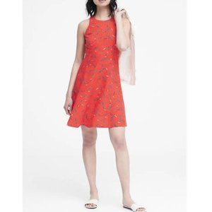 Banana Republic A-Line red dress